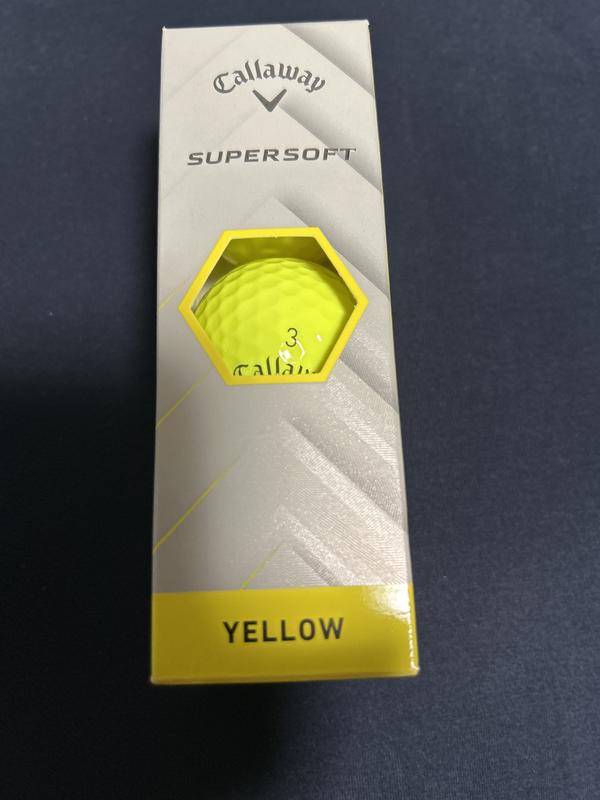 SUPERSOFT イエロー ボール【数量限定】