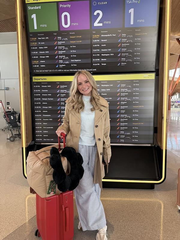 Customer photo for "Absolutely stunning carry-on! The red"