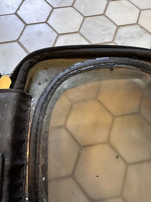 Customer photo for "Great bag- poor construction"