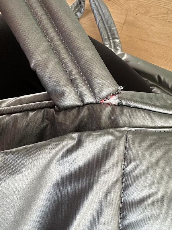 Customer photo for "Handle tore within hours of leaving the house!"