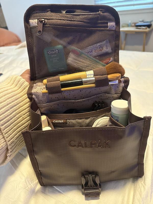Customer photo for "Love this compact toiletry bag"