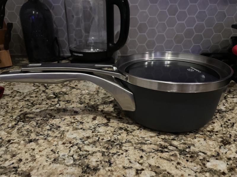 Calphalon® Premier™ Space Saving Hard Anodized Nonstick Covered