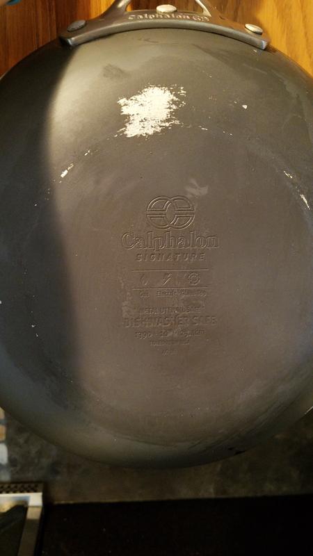 Even worn off on the bottom