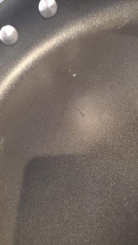 Came with deep scratches in the coating