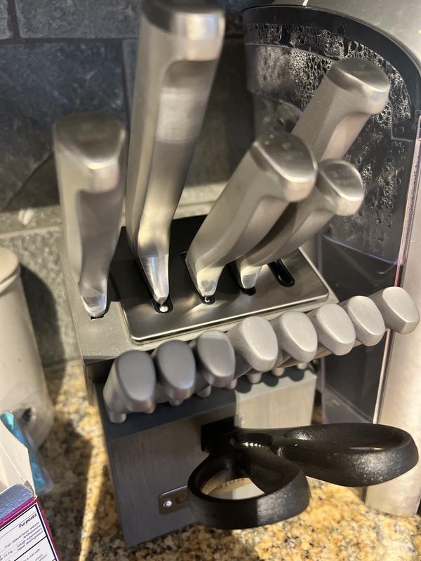 Calphalon Premier SharpIN 15-Piece Knife Block Set with Self-Sharpening  Knife Block + Reviews, Crate & Barrel Canada in 2023