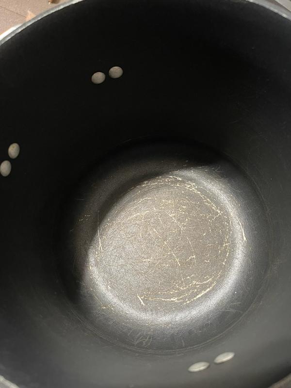scratches in the bottom of my 8 qt pot