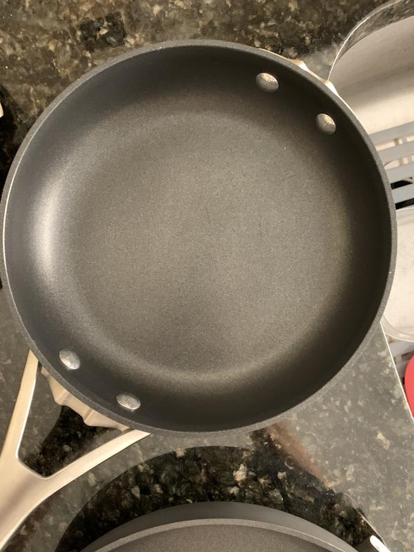 Close up if one of the pans - beautiful even after over a year of daily use