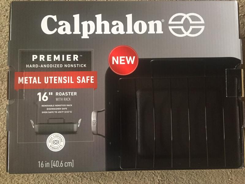 Calphalon Premier Nonstick 16inch ROASTER W/RACK