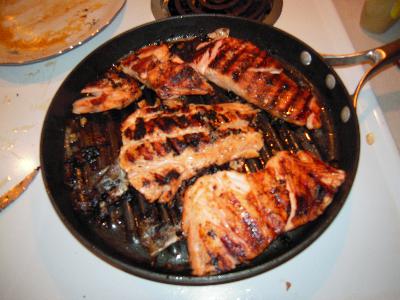Grilled Maple Salmon