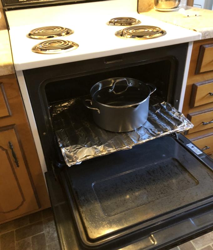 Loving that I can cook on top of my stove or in the oven.