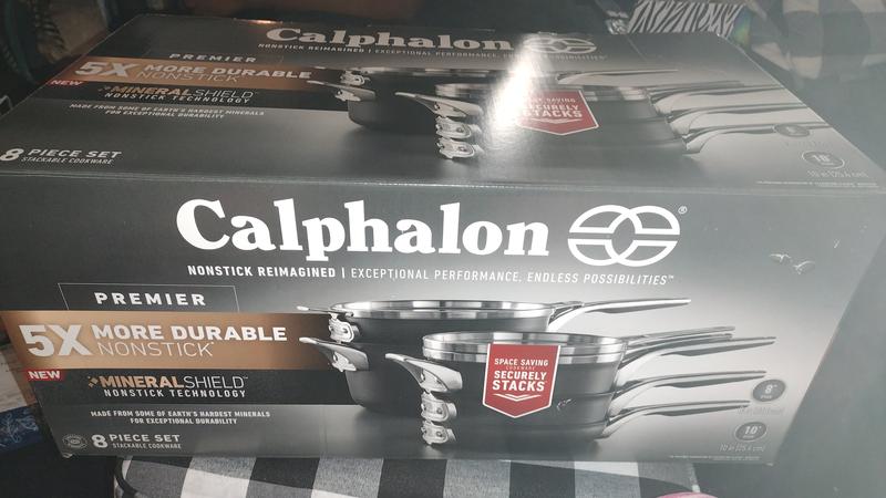 Calphalon Space Saving Cookware Set, 5Pc