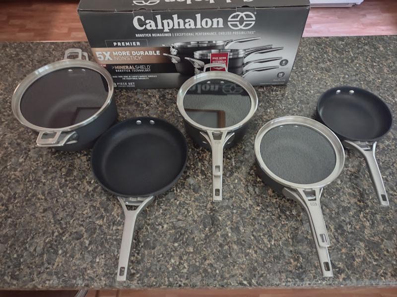 Calphalon Premier MineralShield Non-Stick Fry Pans, Set of 2 + Reviews