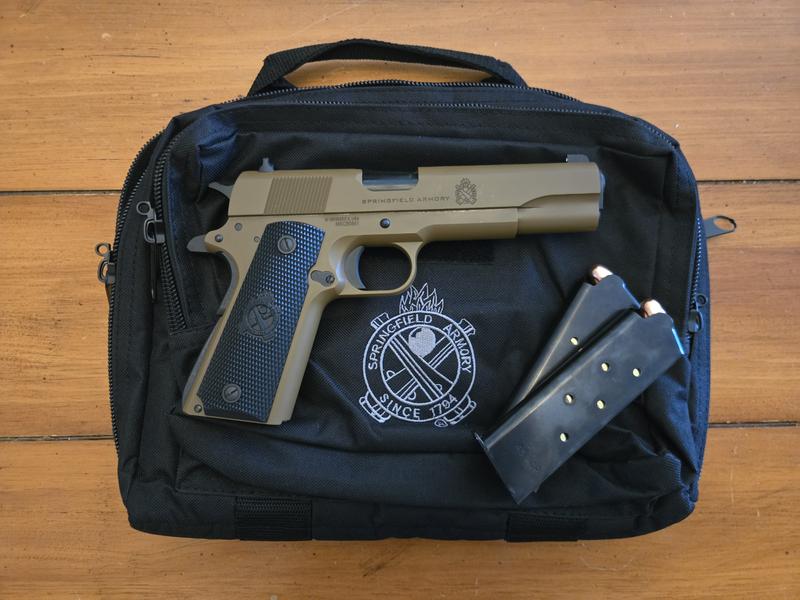 Springfield Armory 1911 Mil-Spec .45 Auto Full Size Coyote Pistol