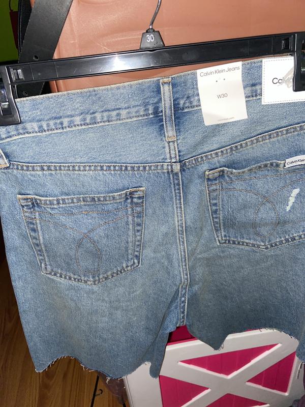 My new Calvin Klein denim shorts