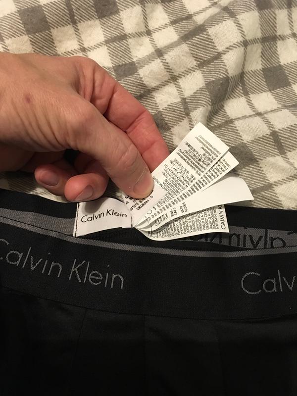 Calvin klein underwear tag sales
