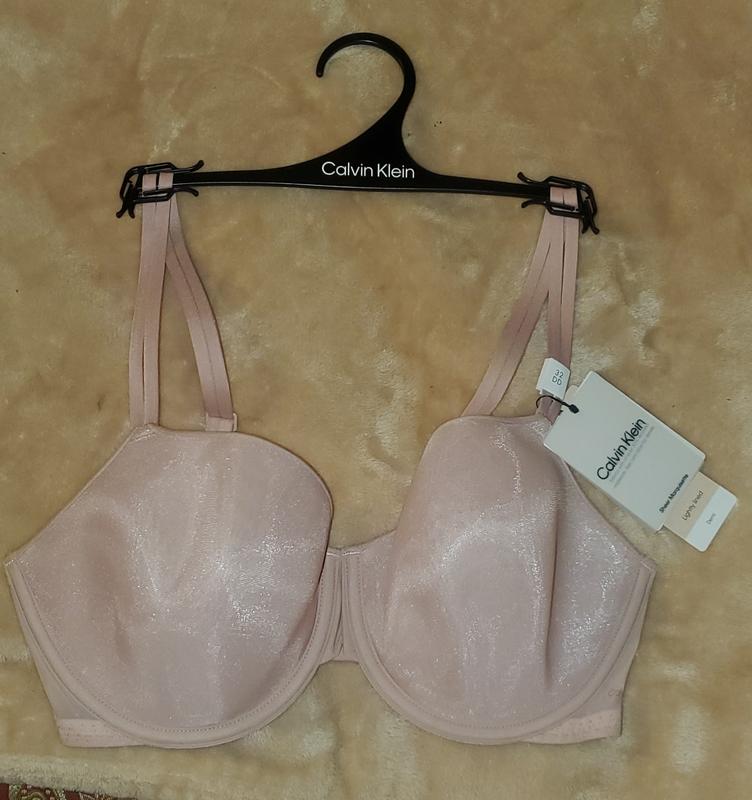 Calvin Klein sheer marquisette demi bra