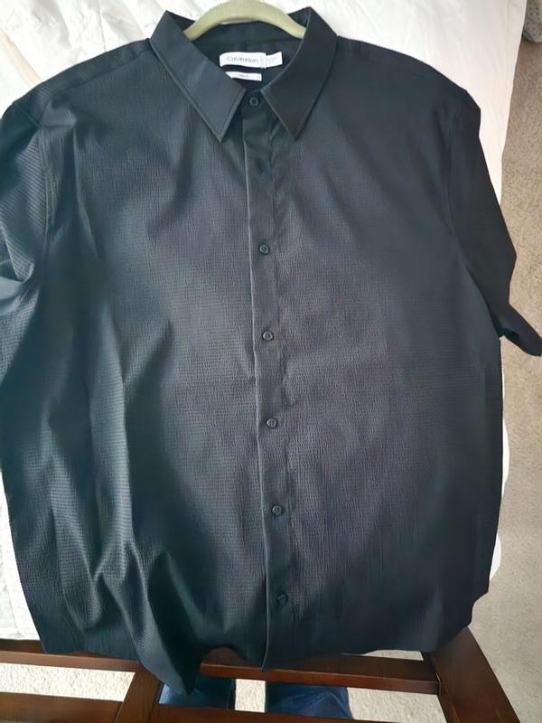 Button Front Washed Seersucker Long Sleeve Top main image 1