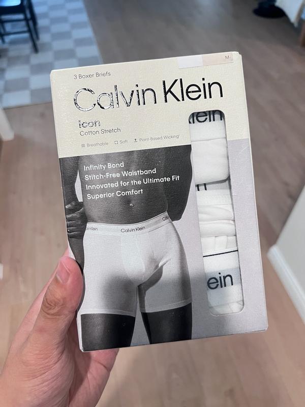 Men's 3-Pk. Icon Stretch Boxer Briefs