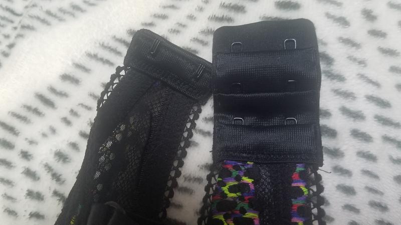 stadard hook and eye closure