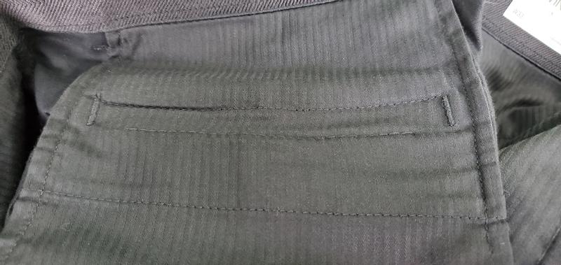 back pocket from inside the shorts