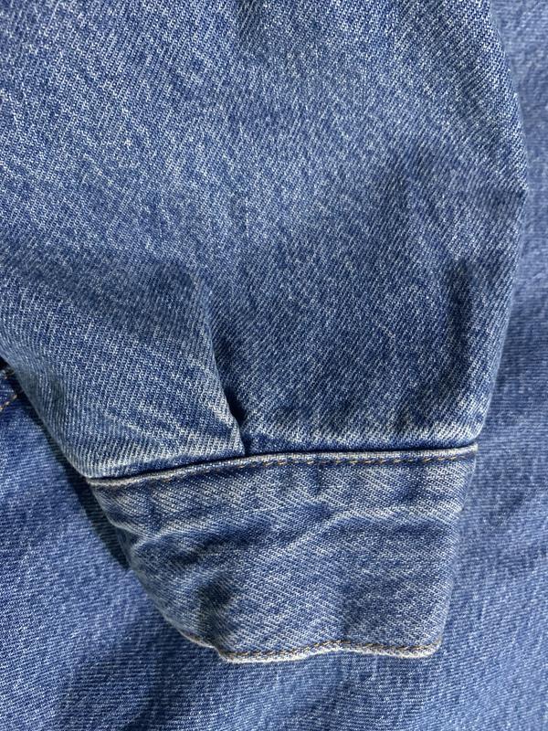 Cuff Detail Ck denim sherpa  jacket