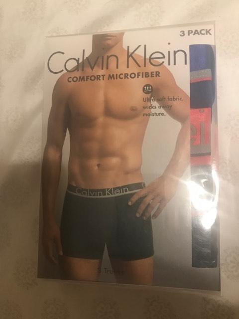 New Calvin Klein boxers