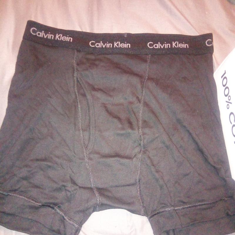 Calvin Klein 100% cotton boxer briefs