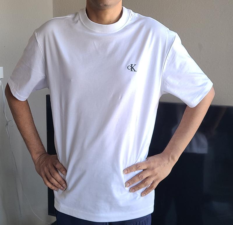 Calvin Klein Men's Relaxed Fit Archive Logo Crewneck T-Shirt