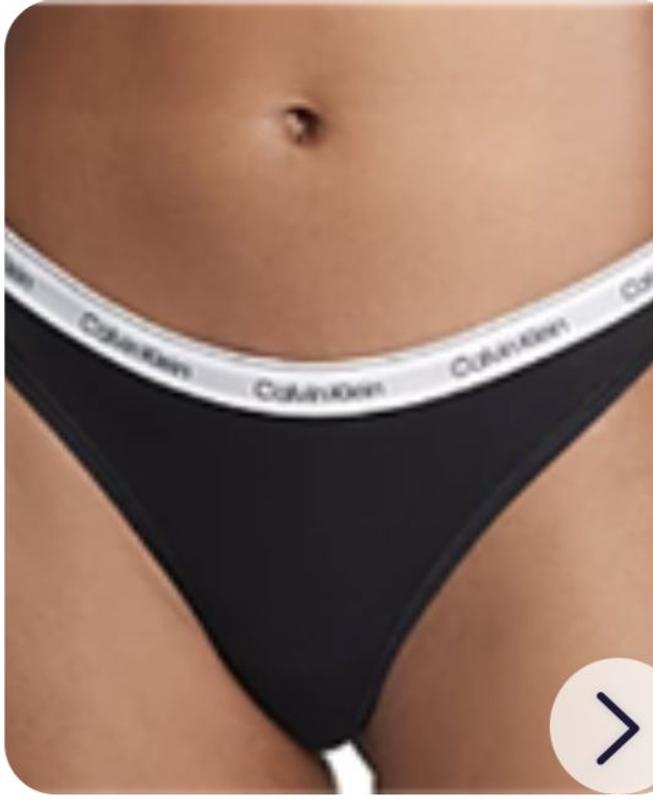 Calvin klein thick band thong sale