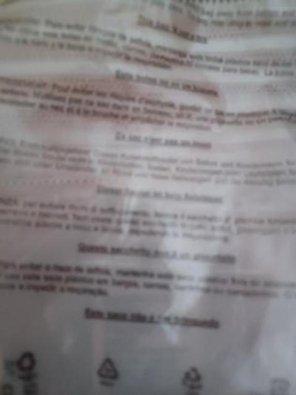 back of package