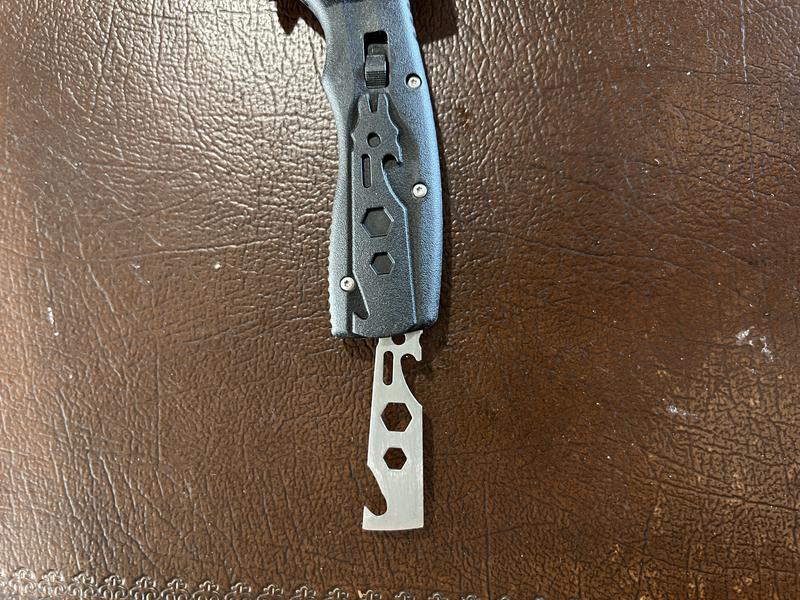 Camillus Injekt 9 Multi-Tool Survival Knife, Fixed 4.25 Blade with S –  HardGrizzly