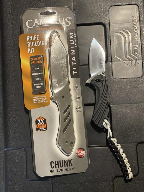 Camillus Chunk Fixed Blade Knife Assembly Kit | Camillus
