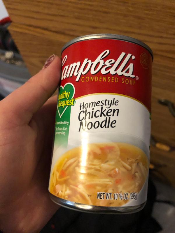 Campbell's Homestyle Chicken Noodle Soup, 15.4 oz - Jay C Food Stores
