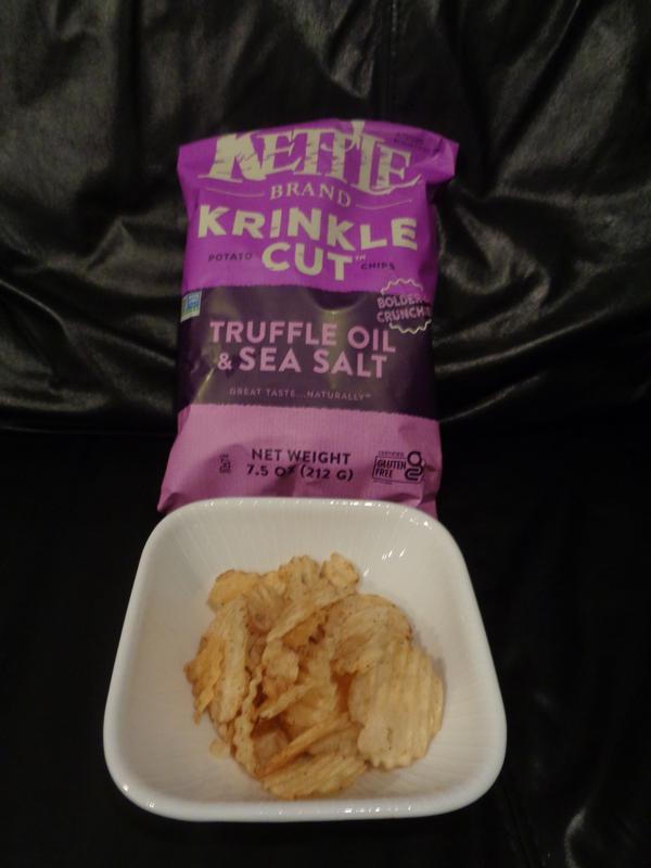 Kettle Brand® Truffle & Sea Salt Krinkle Cut Potato Chips, 8.5 oz