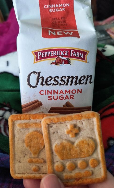 Pepperidge Farm Chessmen Cinnamon Sugar Cookies, 7.25 Oz Bag