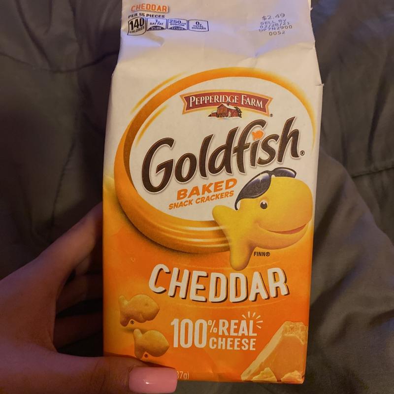 Goldfish Cheddar Baked Snack Crackers 11 Oz Kroger