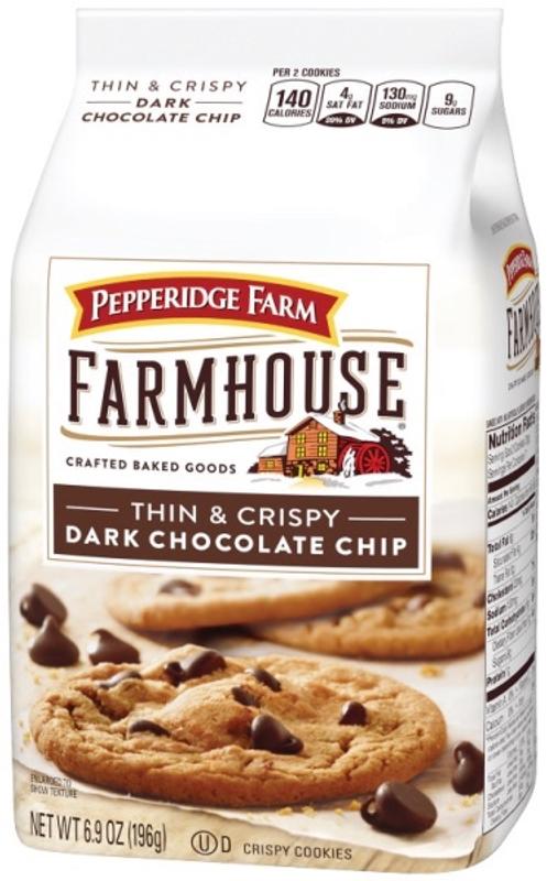 Pepperidge Farm Chesapeake Crispy Dark Chocolate Pecan Cookies, 7.2 OZ Bag  (8 Cookies)