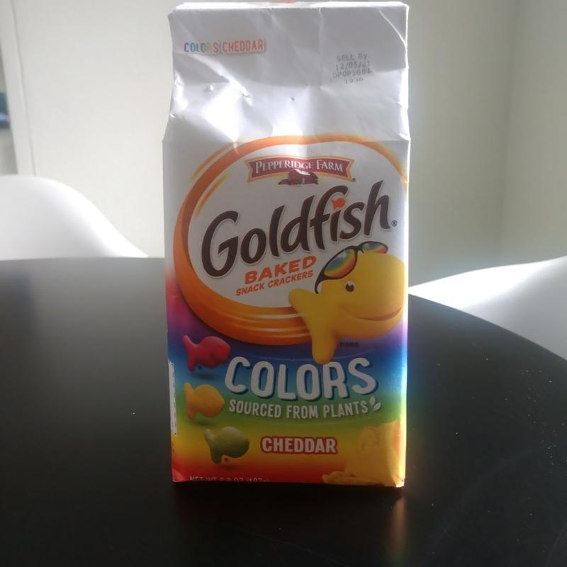 Goldfish Crackers Colors