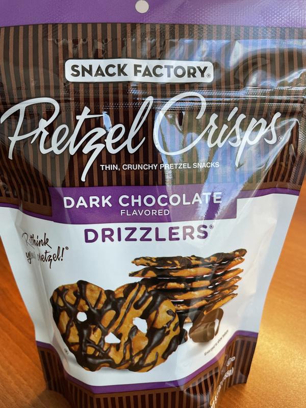 Buy Snack Factory Pretzel Crisps, Dark Chocolate Drizzlers, 5.5 oz