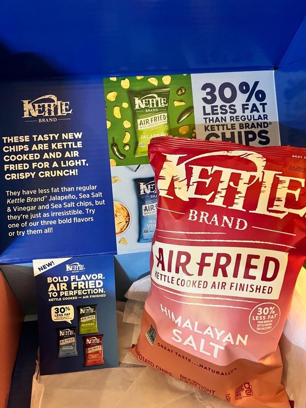 Kettle Brand Air Fried Himalayan Salt Potato Chips