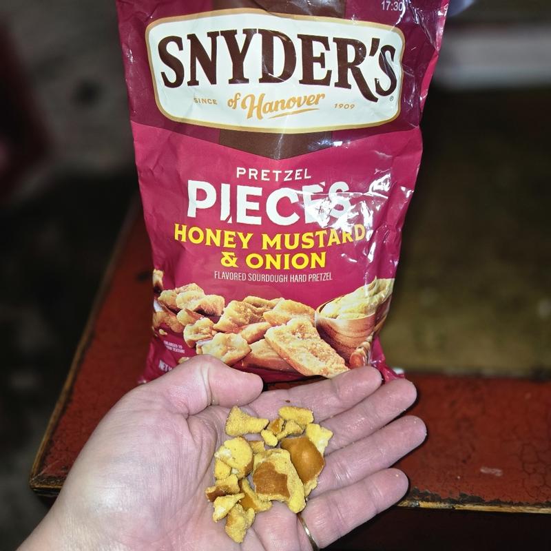 Buy Snyder's of Hanover Pretzel Pieces, Honey Mustard and Onion, 8