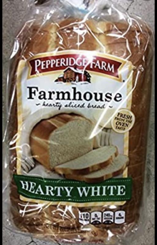 Pepperidge Farm Farmhouse Hearty White Bread, 24 Oz Loaf