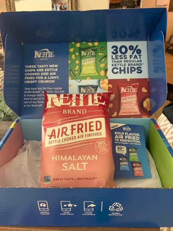 Kettle Brand Air Fried Himalayan Salt Potato Chips