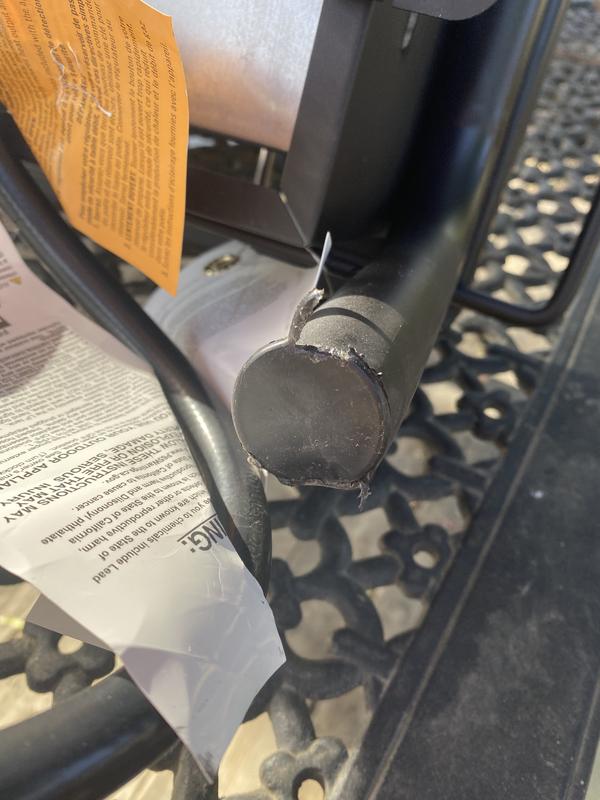 Photo submitted with review of product