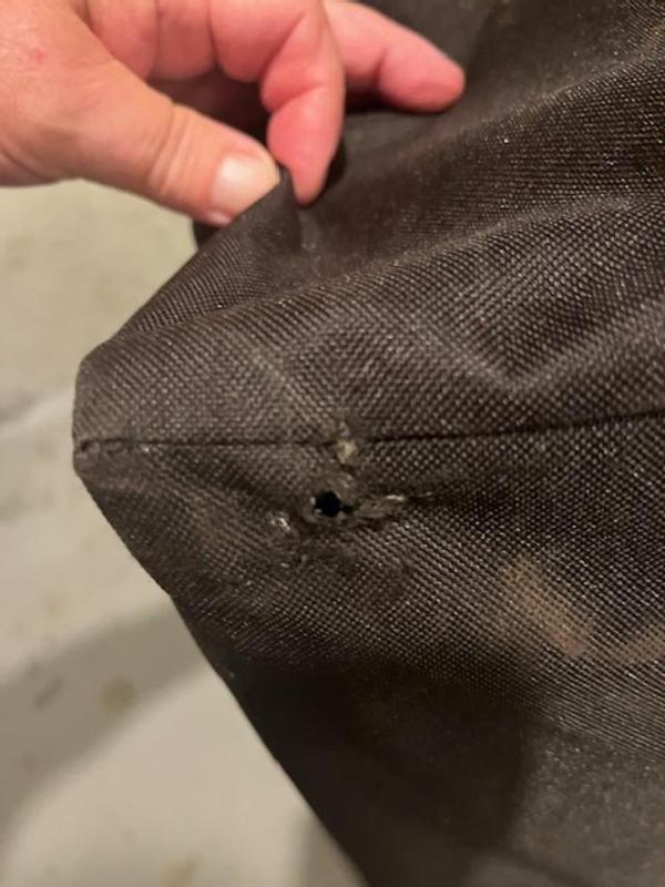 Photo submitted with review of product