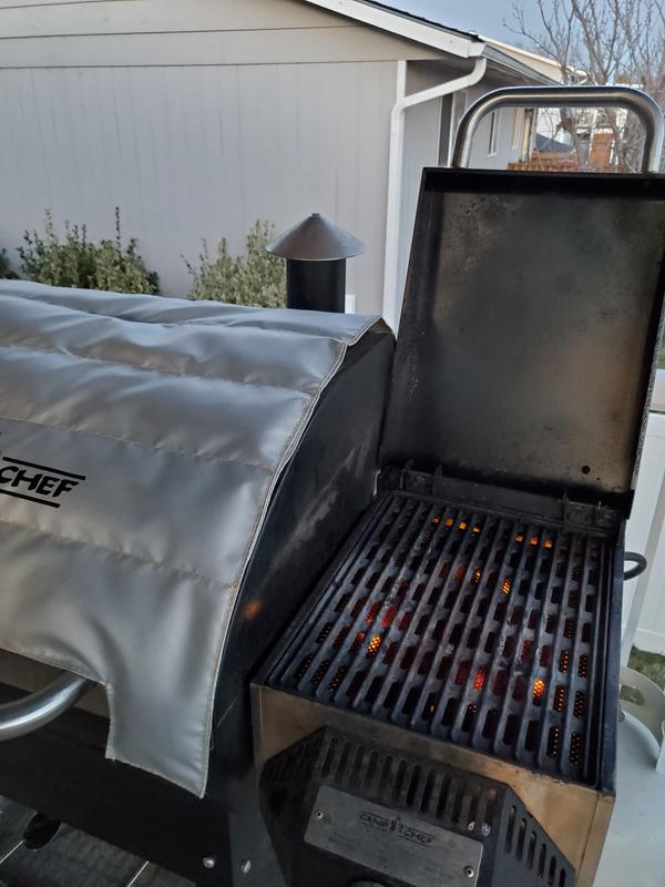 Camp Chef Insulated Blanket 25 in W x 40 in H Silver Pellet Grill