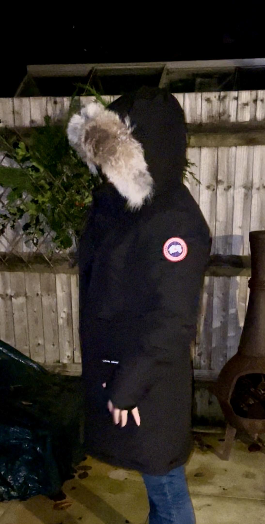 canada goose montebello parka black women's