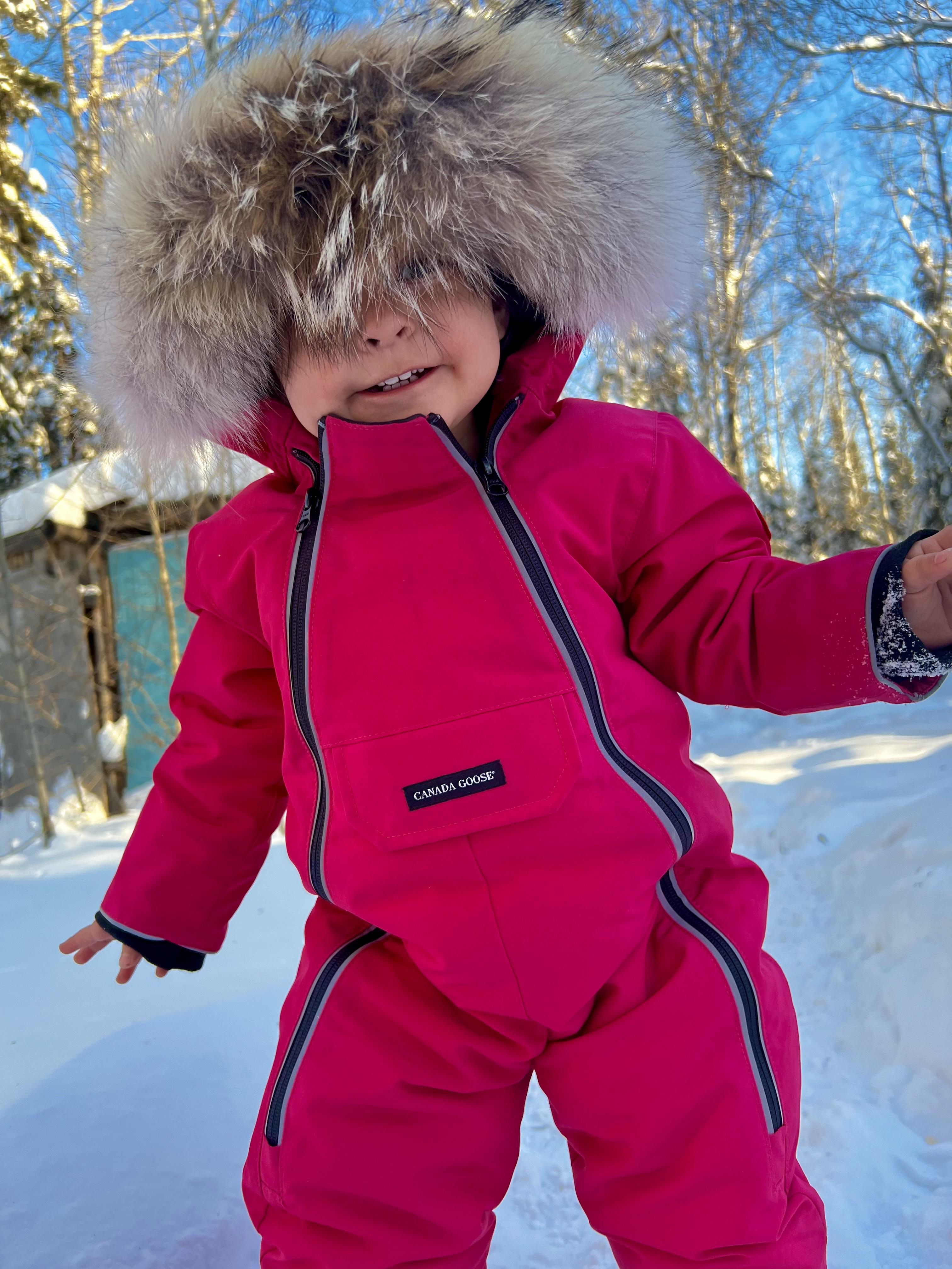 Canada goose baby jacket deals