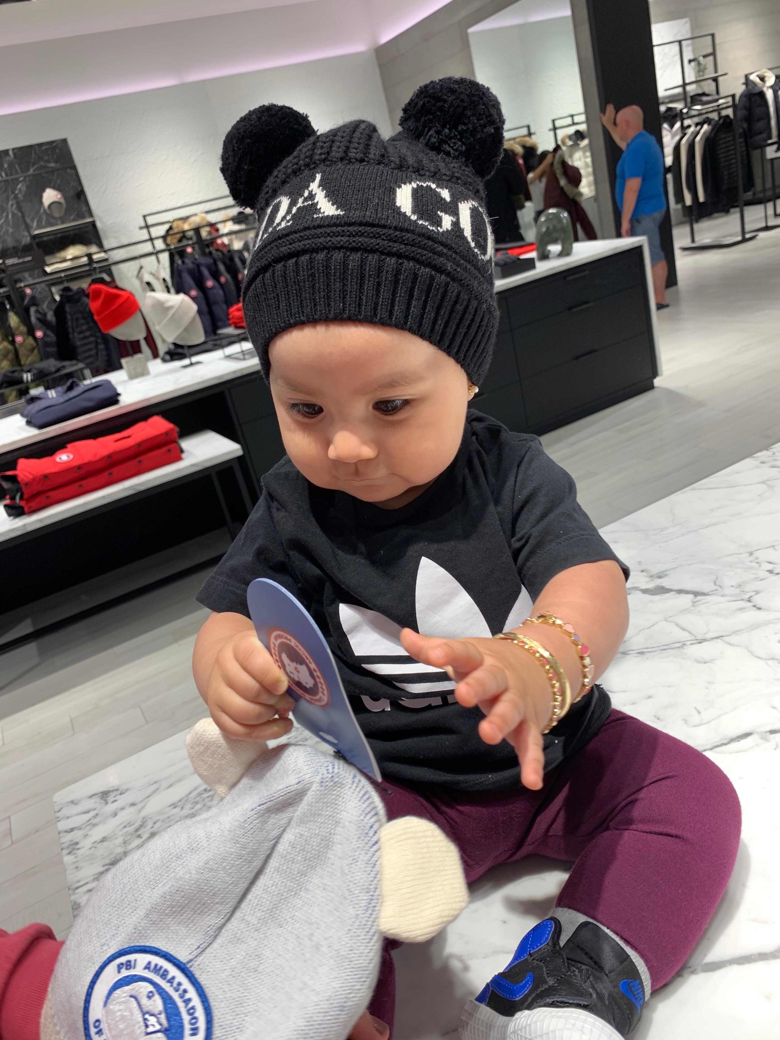 Baby Double Pom Hat | Canada Goose US