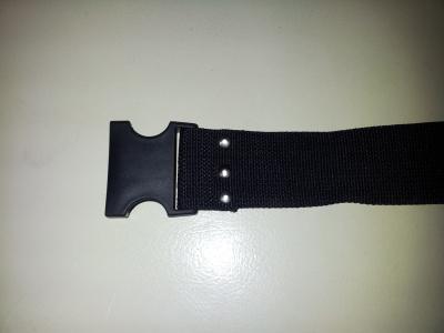 Clip is plastic, not nickel-plated